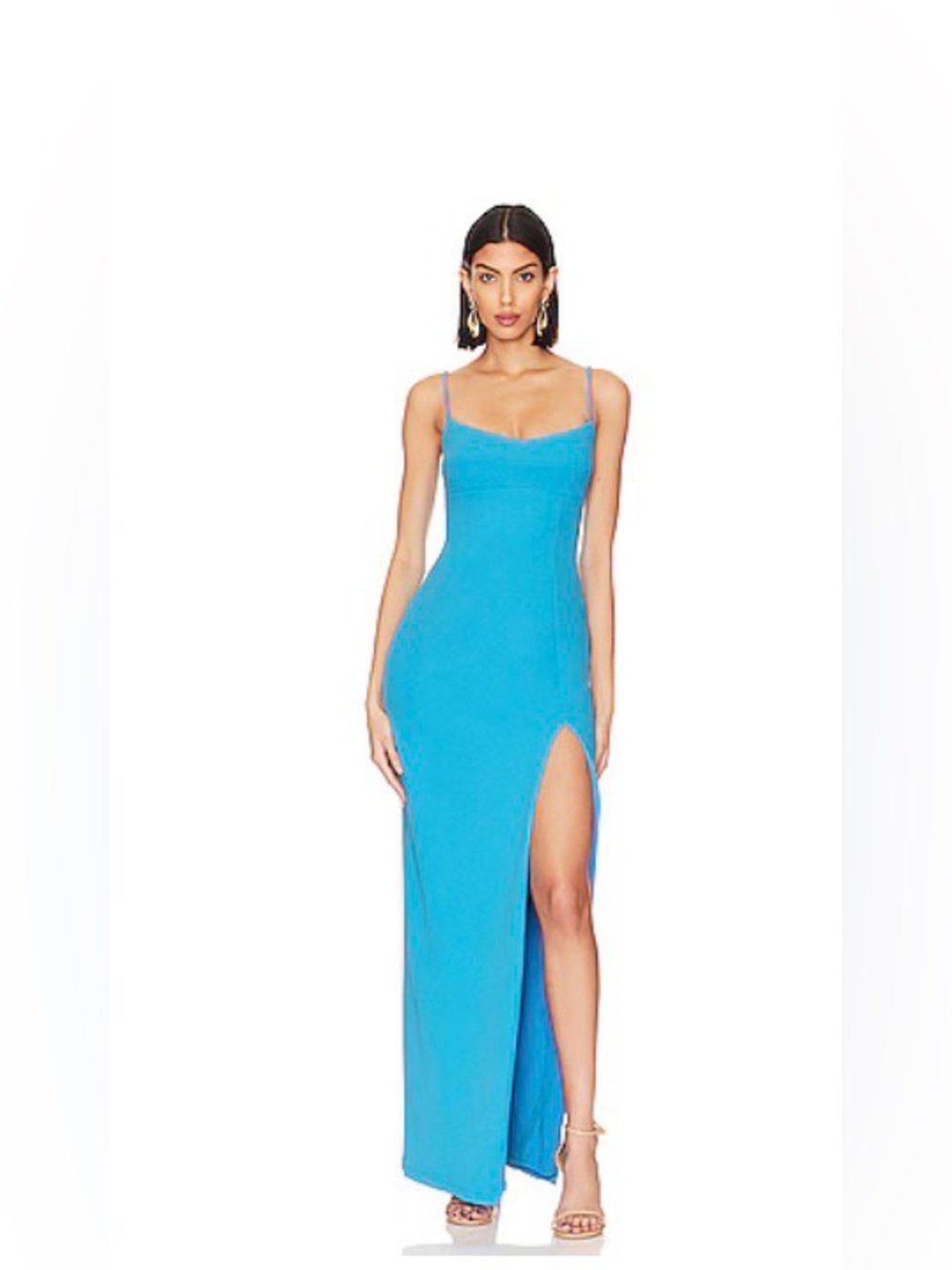 NWT Nookie Australia Maia Maxi Dress in Blue